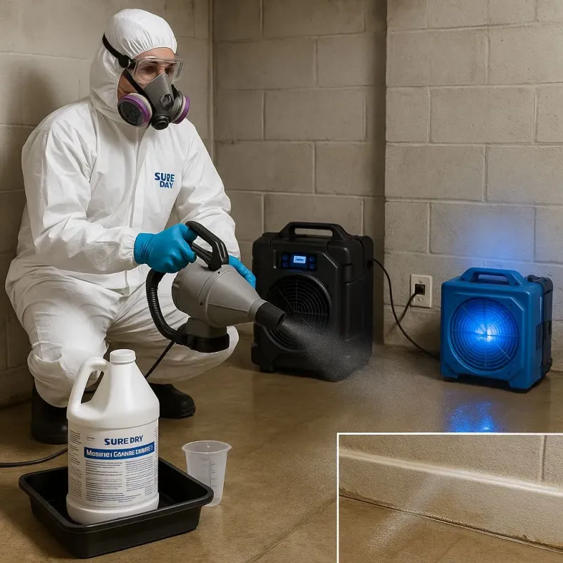 Sanitization and Odor Removal process in Lynchburg, OH